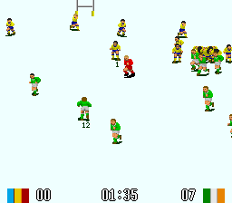 World Class Rugby (Europe) In game screenshot